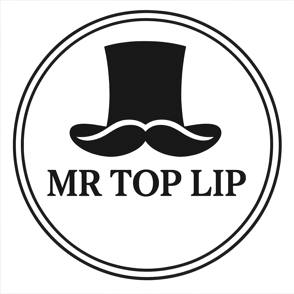 Mr Top Lip Mens Hoodie