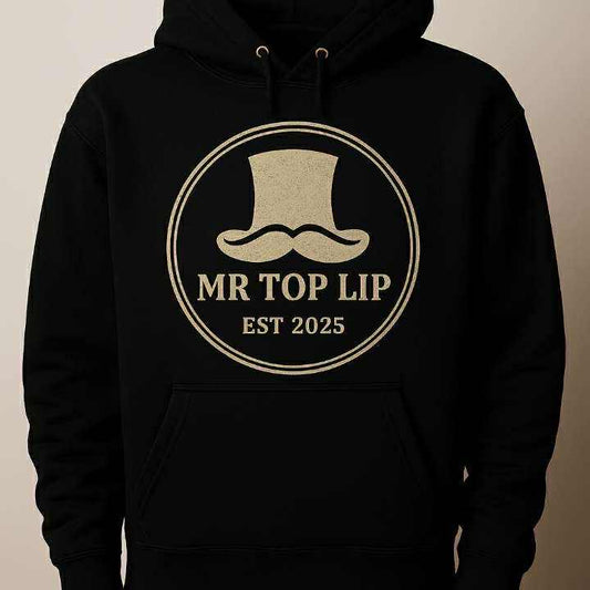 Mr Top Lip Mens Hoodie