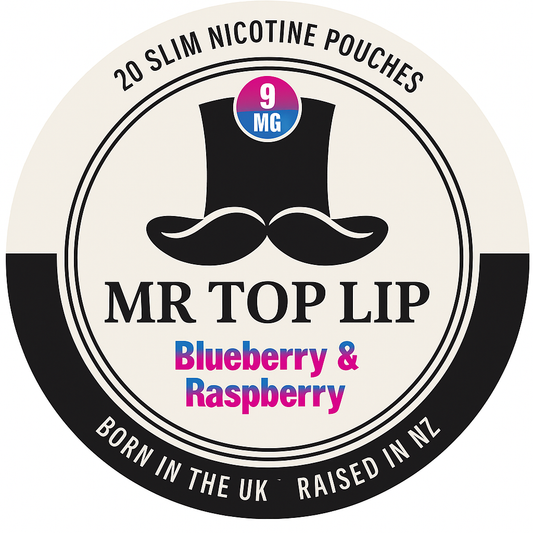Mr Top Lip Blueberry Raspberry 9MG